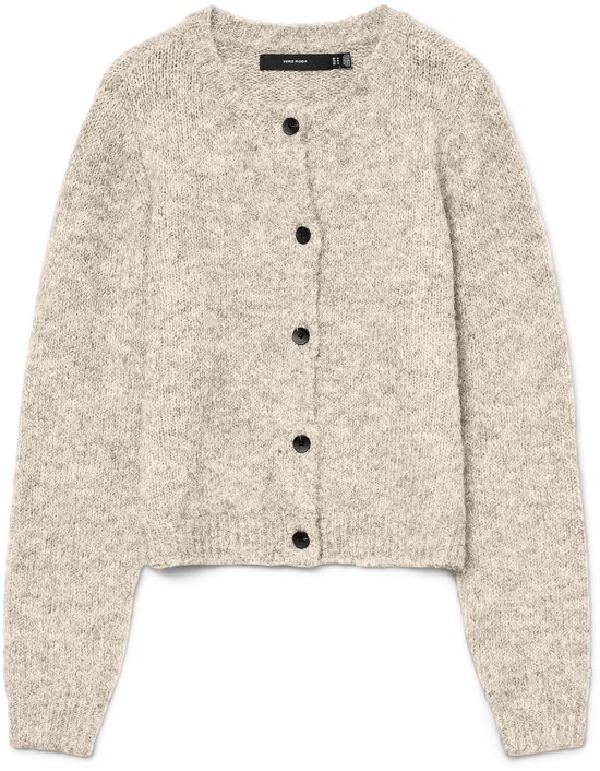 Vero Moda gilet Vmnovah Ls col rond bouton Cardi Ga N 10320496 bouleau taille femme - XXL