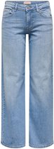 ONLY Wide-leg jeans ONLJUDY-O Low waist Straight fit Jeans