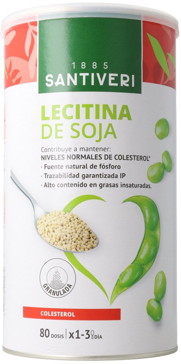 Soja lecithine fles 400 g|Soy lecithin bottle 400 g|Bouteille de lécithine de soja 400 g