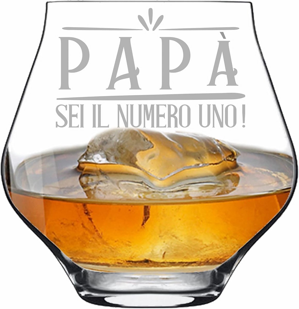 Whiskey Glas met Gravure: Beste Vader Dagscadeau of Verjaardagscadeau