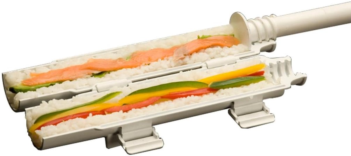 Sushiset – Sushirolroller – Compleet sushi-bereidingset – 1 stuk – Groen