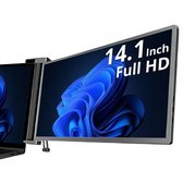 Écran portable 14,1 pouces – Full HD – 1 câble – Écran portable pour ordinateur portable – Sac de transport offert