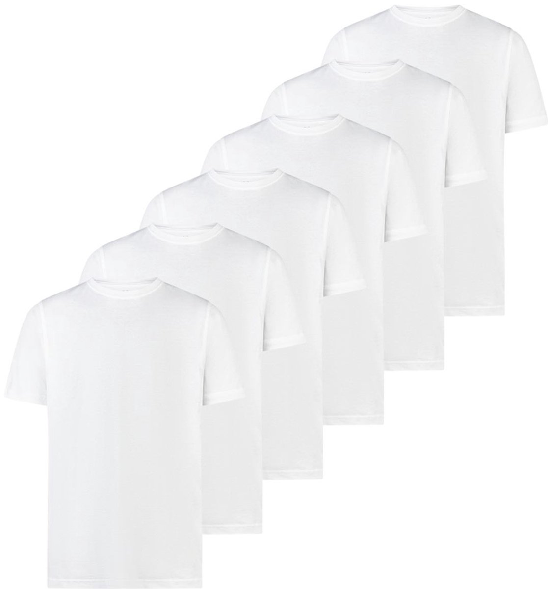 LERROS Heren t-shirt 6 pack Basic