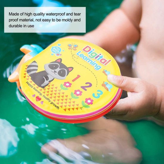 Watervast Baby Badboek voor Peuters: Leer- en Speelgoed voor in Bad — afbeelding 2