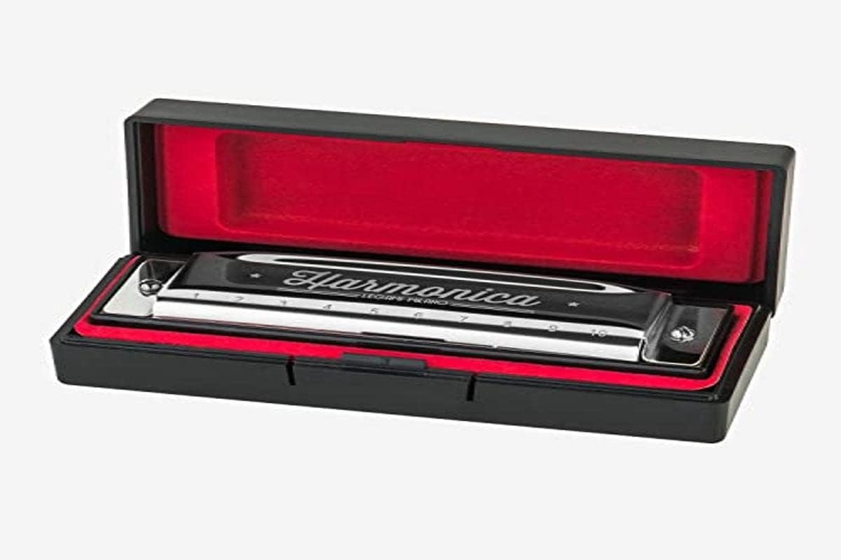 Blues Harmonica 10 Gaten - 20 Tonen Mondharmonica