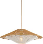 GOOD&MOJO Hanglamp Lumbini - Licht bruin - Ø60x250cm - Modern - Hanglampen Eetkamer, Slaapkamer, Woonkamer