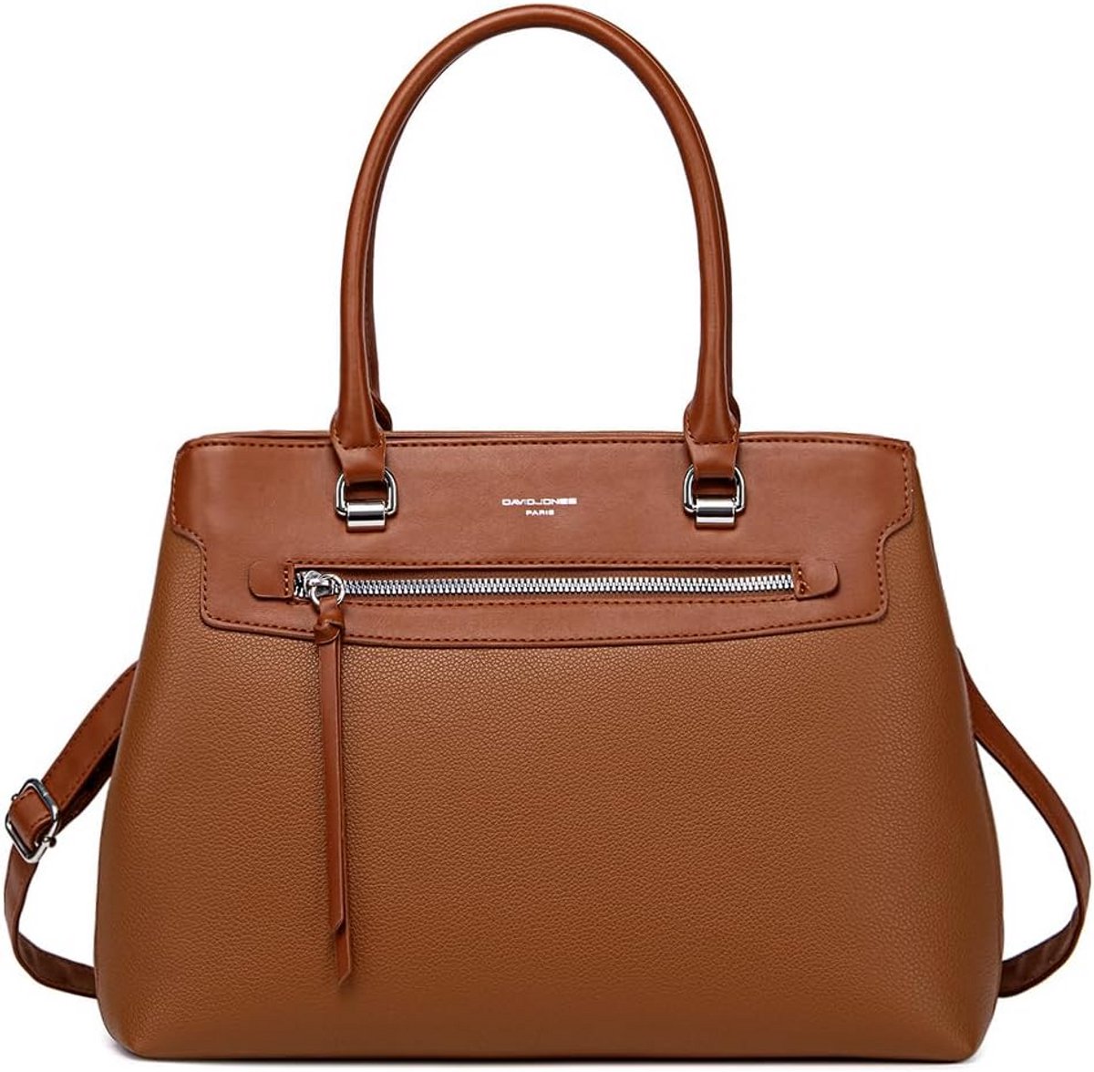 Dames Handtas PU Leer Schoudertas Elegante Draagtas Werk Shopper Tote Bag Trendy