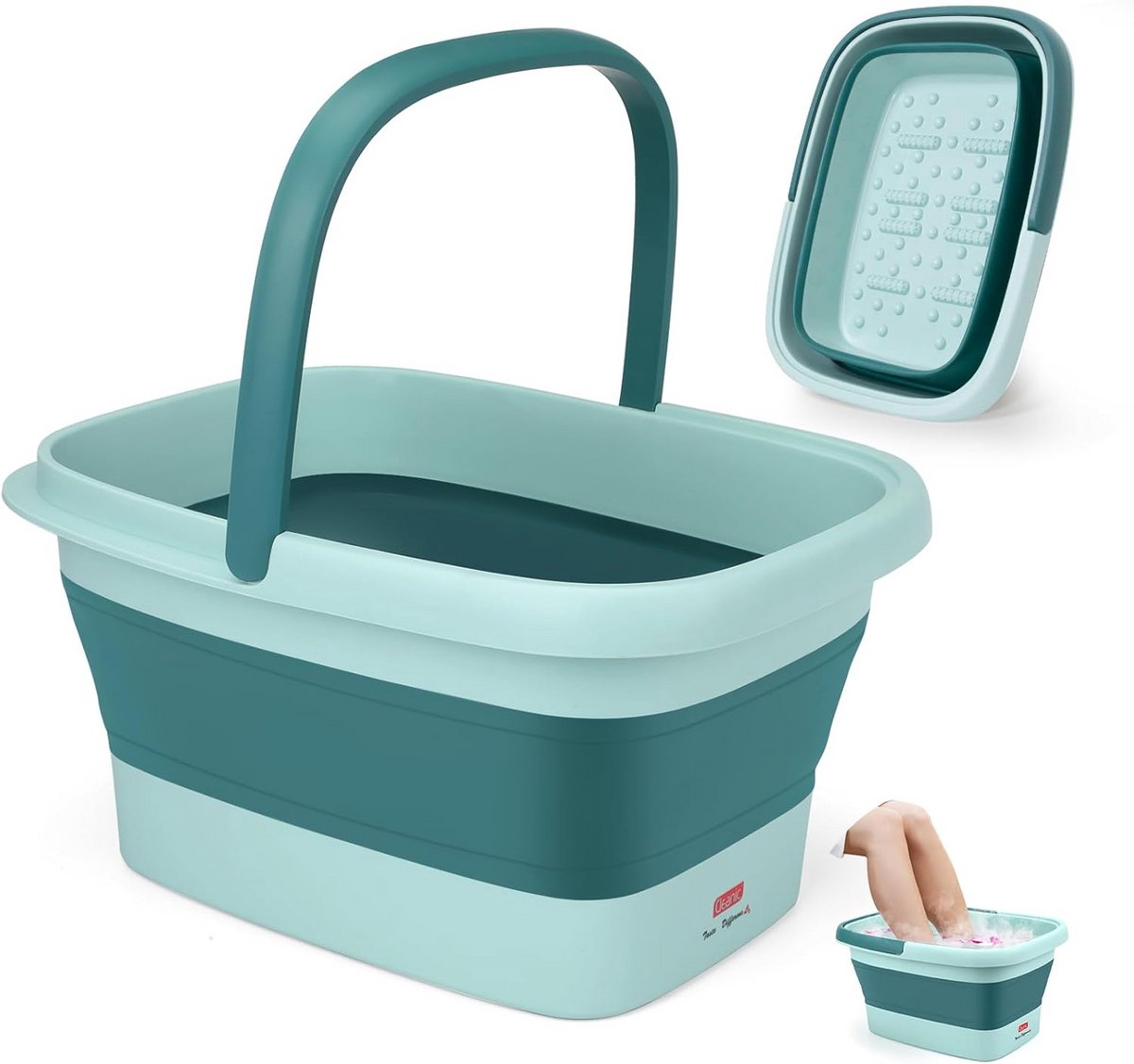 Voetenbad met Massage - Voetmassage Apparaat - Met Bubbelfunctie - verzorgingsmoment