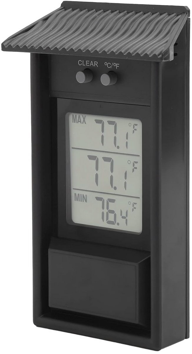 Waterdichte Digitale Buiten Thermometer voor Tuin en Kas