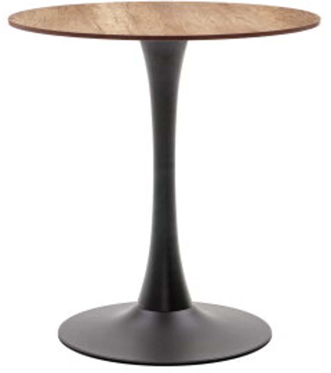 Sens-Line Table de jardin Jamy HPL Ø70cm - couleur bois