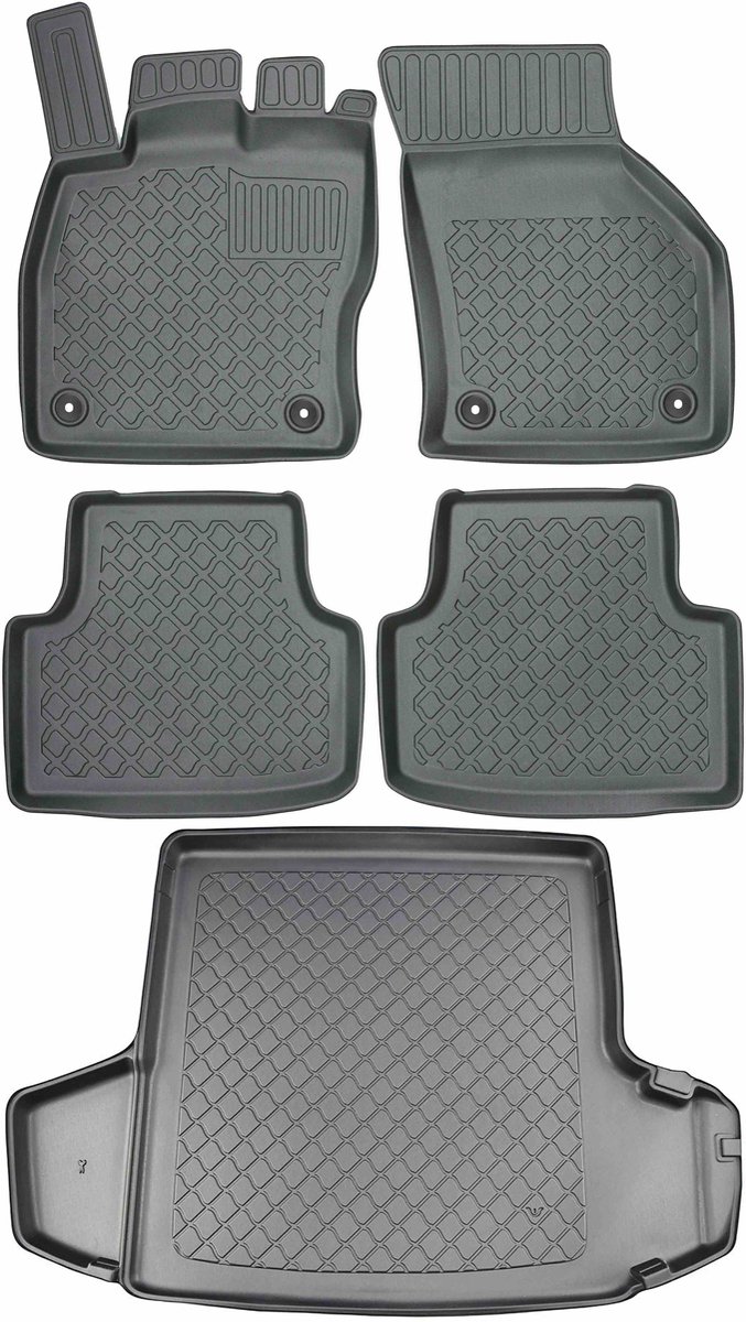 Max-Dywanik – Aristar Set – Skoda Octavia III – 05.2013-05.2020 – Bagażnik en Dywaniki