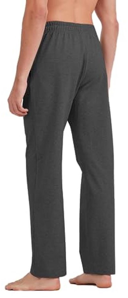 Lange Joggingbroek met Open Bodem voor Heren - Ideaal voor Yoga en Atletiek — afbeelding 3