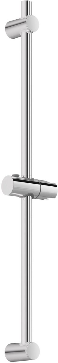 DERW Max Glijstang - 70 CM - Verstelbare hoogte - Nieuw gat vereist -Chroom