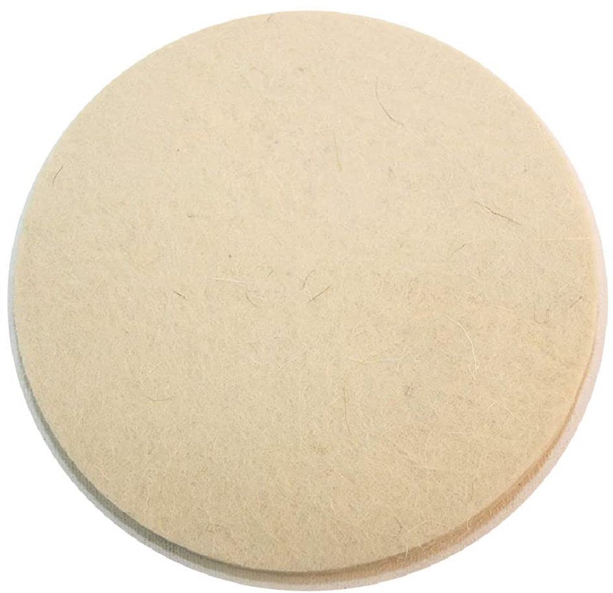 Set van 10 Vilt Polijstschijven 125mm met Klittenband voor Glans