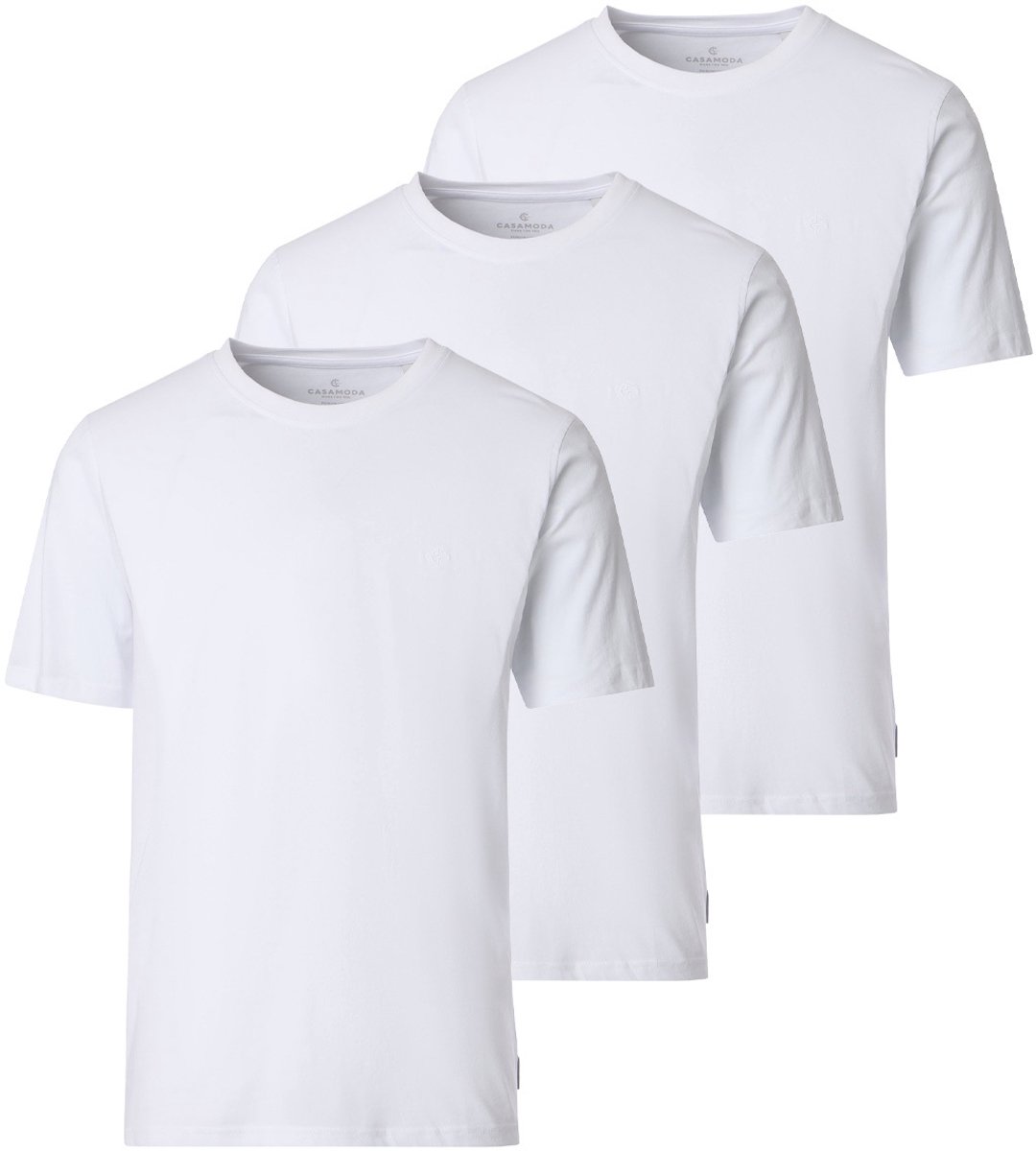CASAMODA Heren t-shirt 3 pack Basic