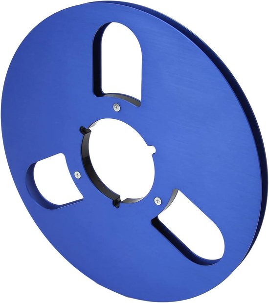 10,5 Inch Open Reel Audio Takeup Reel, Legering Tape Reel Opname 3 Gaten Nab (BLAUW) van Farmer Queen — afbeelding 5