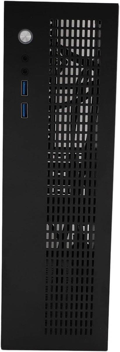 Computer Behuizing - MATX ITX Kast - Gaming Workstations - Geoptimaliseerde Ruimte - 307x96x278mm - Zwart