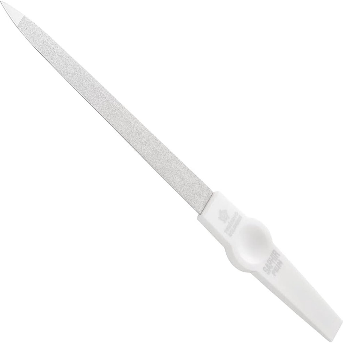 Nagelvijl - Nagelverzorging - Vormgeven Nagels - Dubbelzijdig - 18 cm - Wit