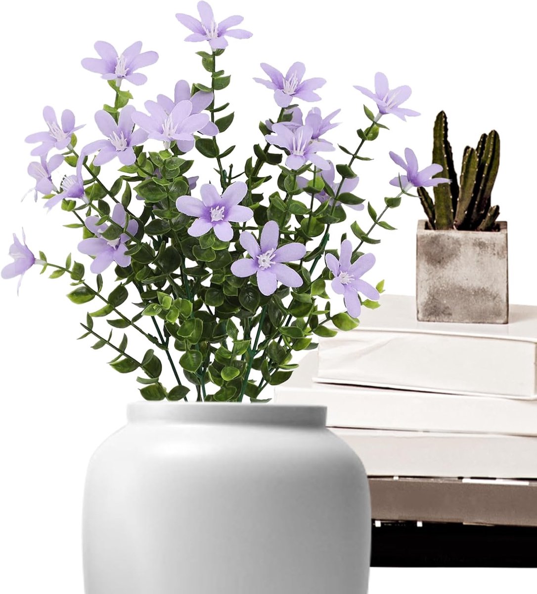 Kunstmadelliefjes Boeket - Nep Bloemen - Decoratie Huis - Levensechte Look - 20 cm Hoog - 