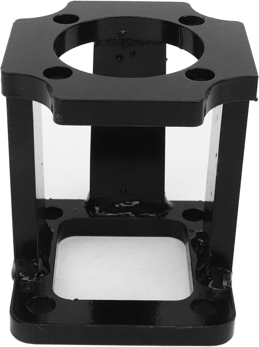 Houtklover Pomphouder - Metalen Steunbeugel - Motor Bevestiging - Robuuste Constructie - 15 x 12 x 11 cm