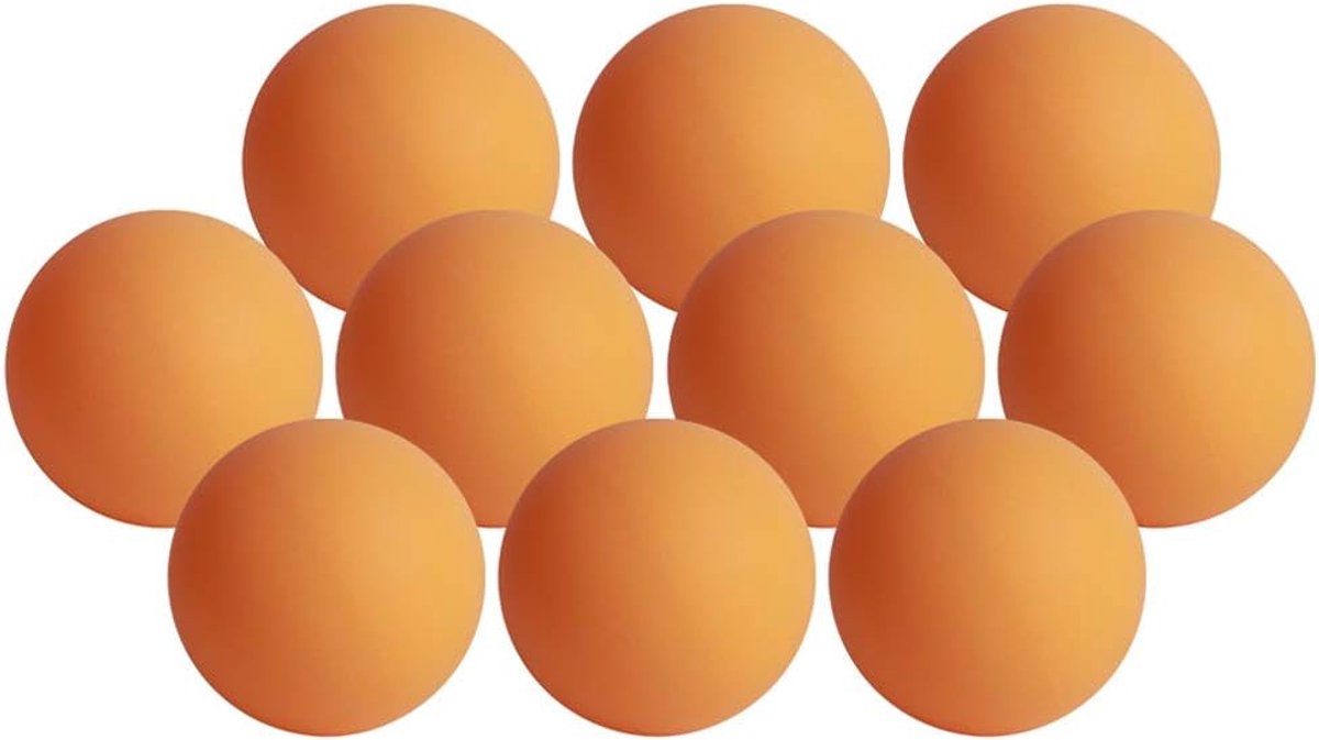 Tafeltennisballen Set - Sportballen Pong - Wedstrijd Spelen - Milieuvriendelijk Afbreekbaar - 40+ Diameter - Geel