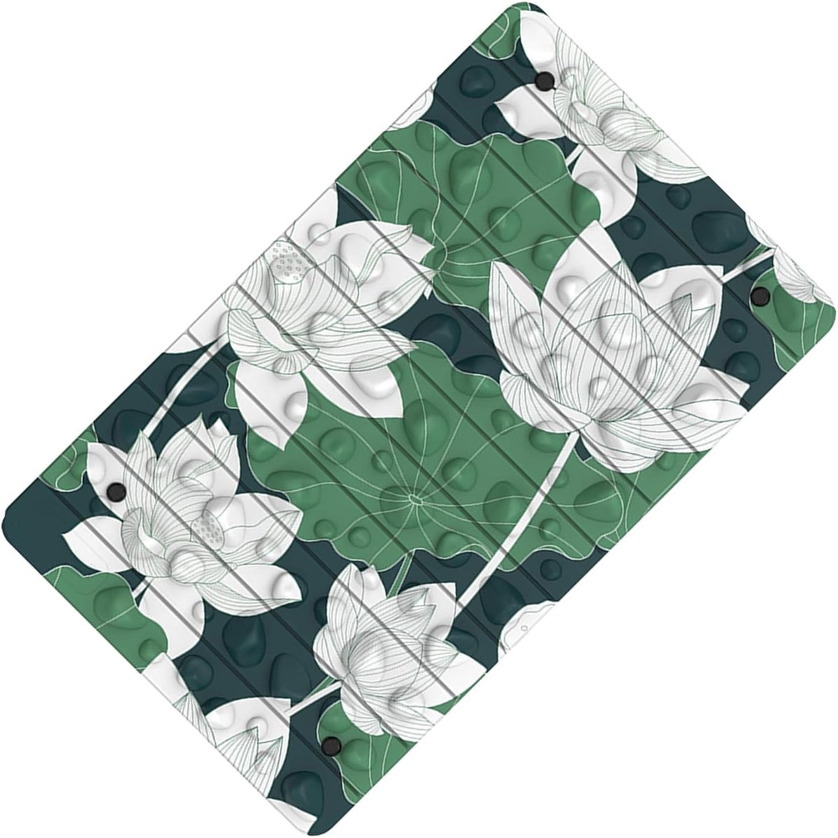 Voetreflexzonemat - Voetstimulator massageapparaat - Pijn stressverlichting - Waterdicht en reinigbaar - 50 x 30 x 18 cm - Zwart
