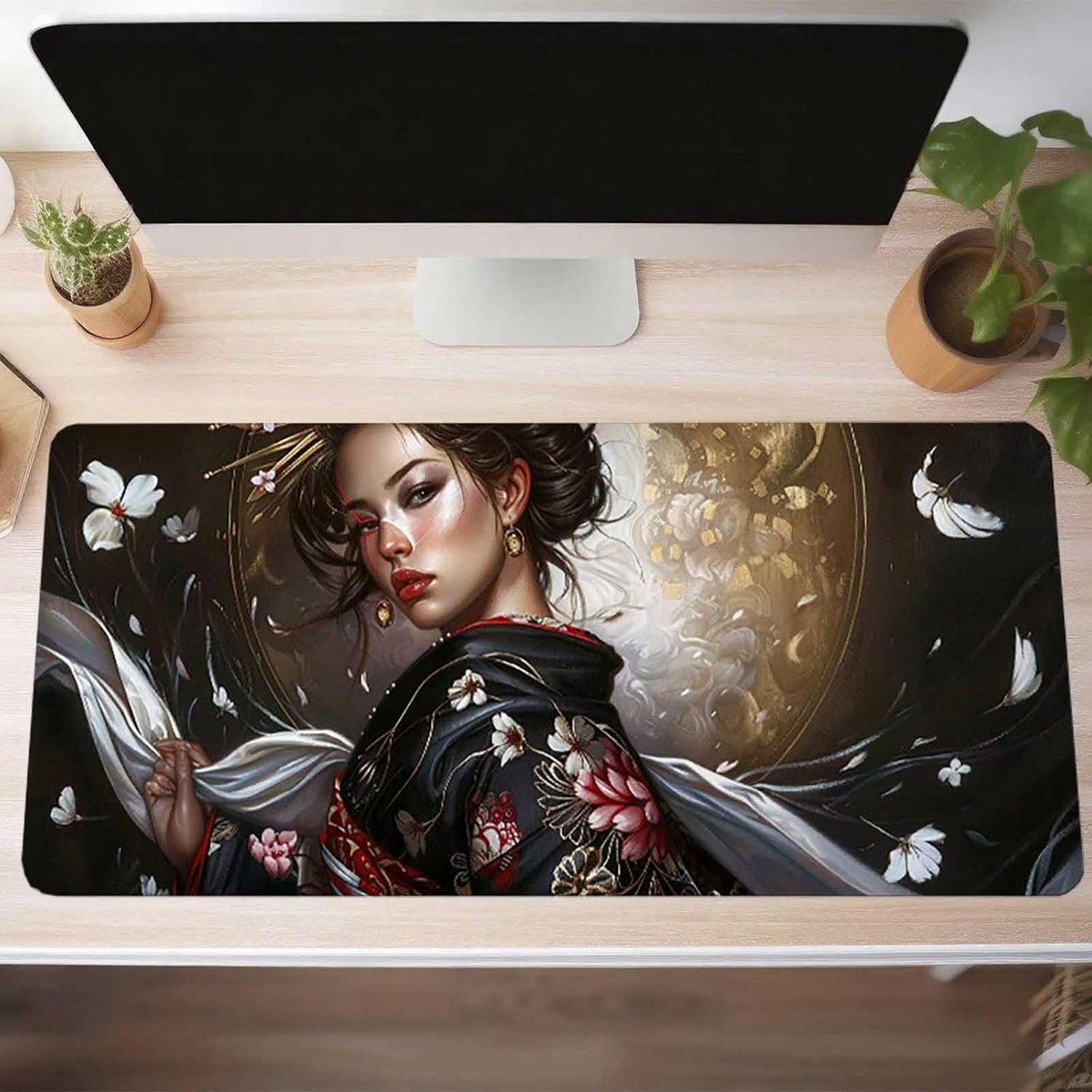 XXL Muismat - Groot Bureaukleed - Gaming Kantoor - Waterdicht Antislip - 120x60cm - Zwart
