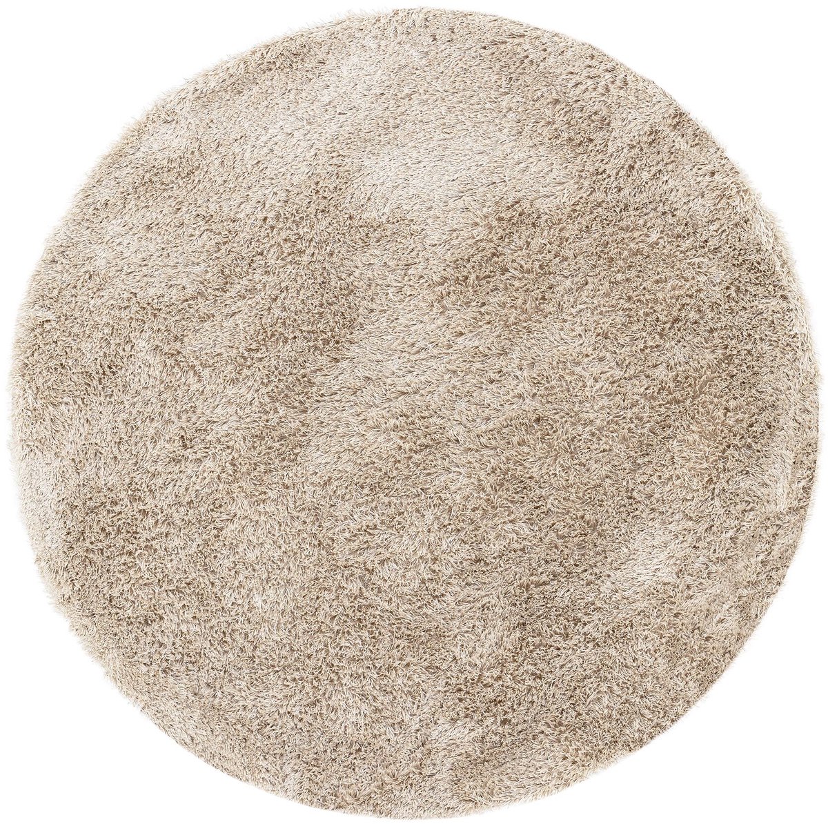 MUST Living Carpet Crown round small,Ø150 cm, beige, 100% Polyester