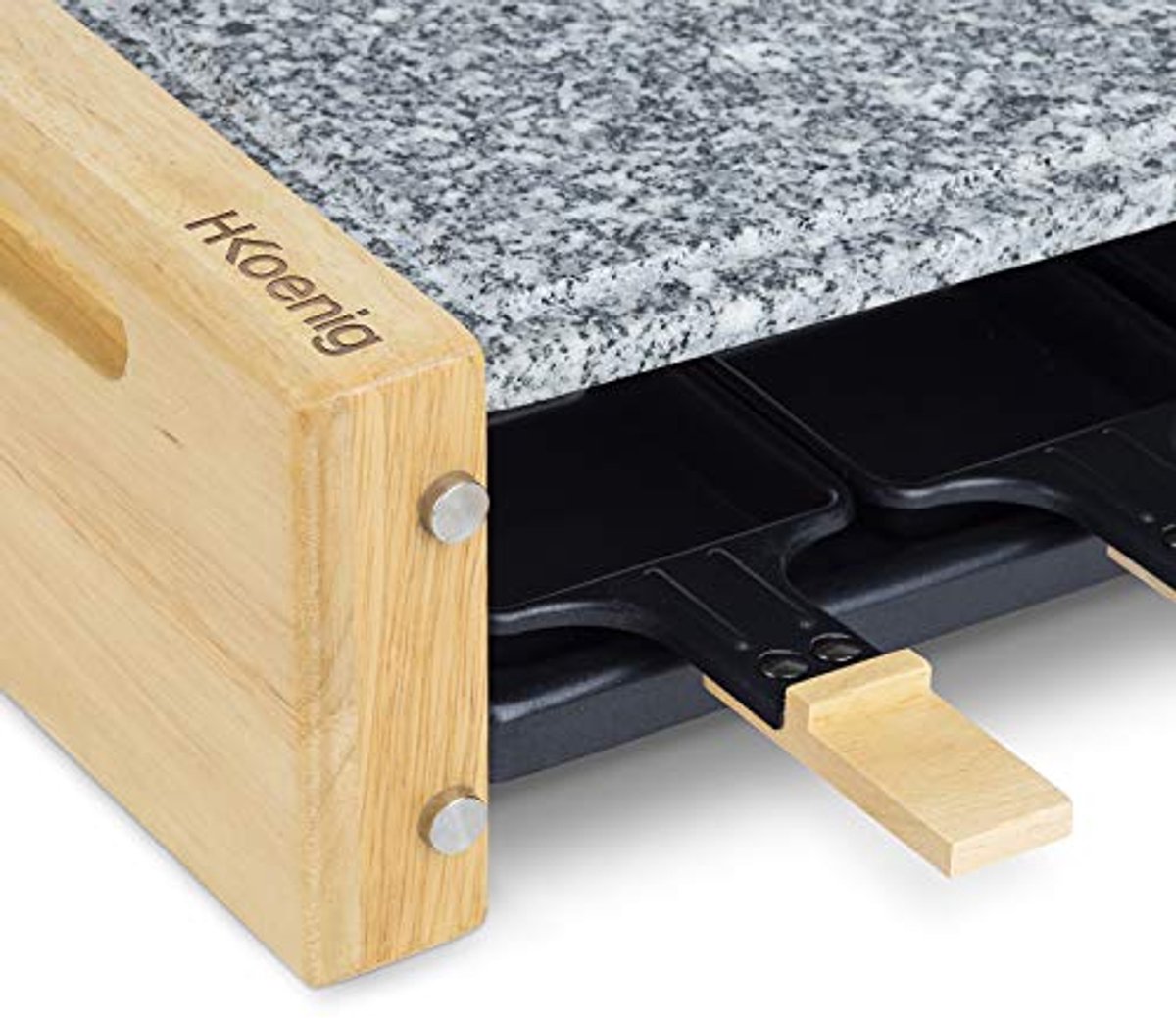 Gourmetstel – Gourmetset – Grill en Bakplaat - gourmet apparaat – foto 5