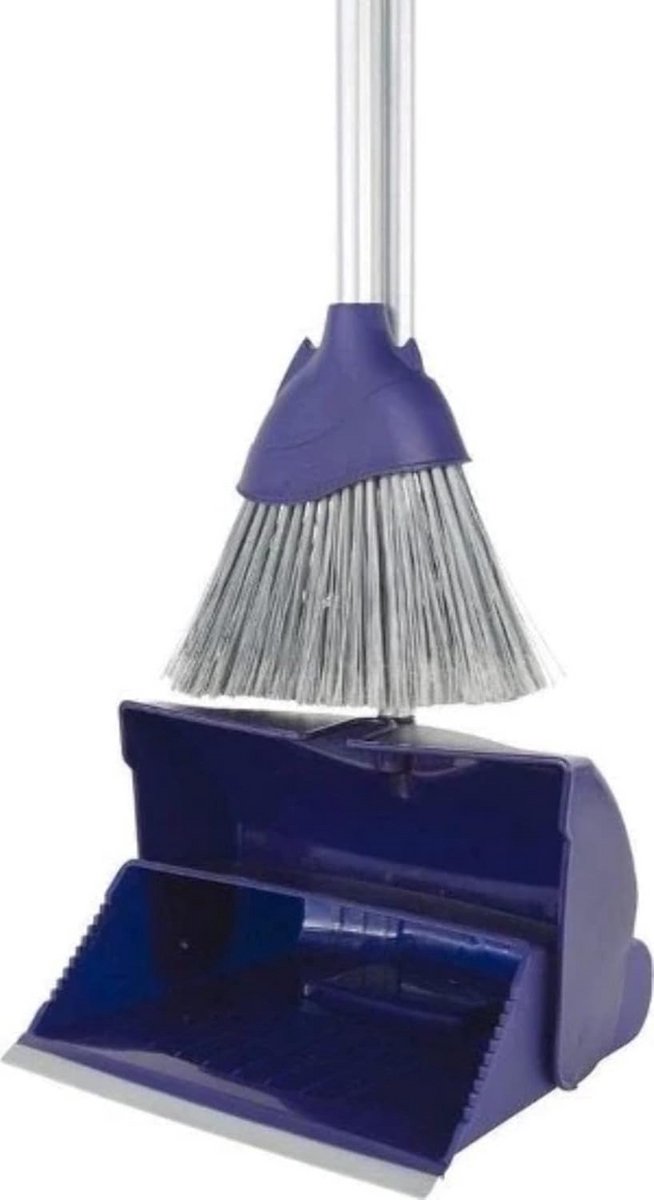 Stoffer en Blik Met Steel – Veger en Blik – Handveger – schoonmaakset