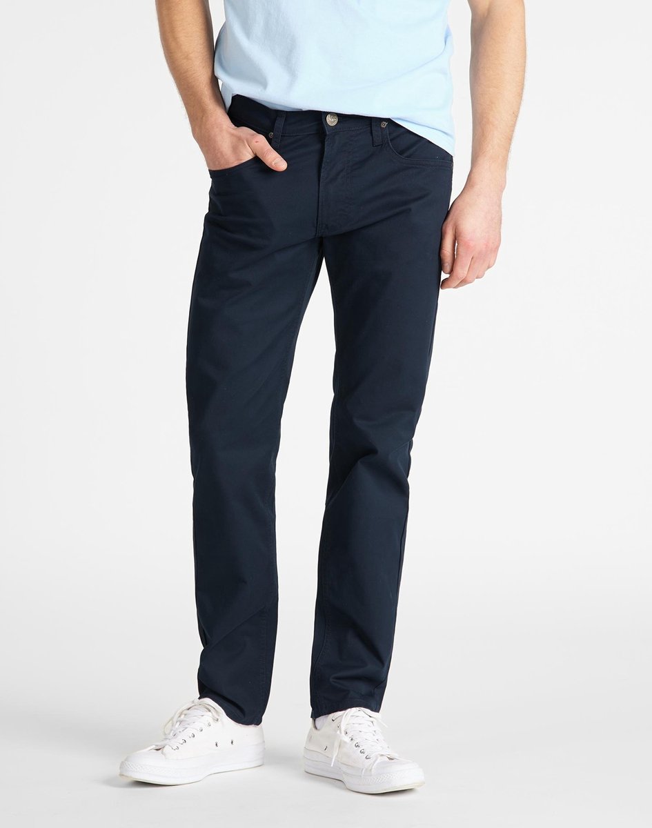 Lee DAREN ZIP FLY RIVET W30 X L34 Blauw