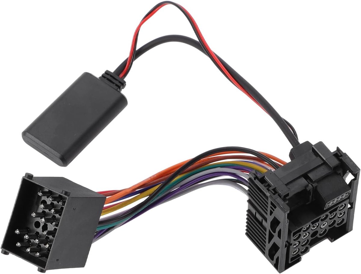 Radio Kabeladapter - Muziek Interface - Auto Audio - Bluetooth Connectie - 11.5cm Lengte - Zwart