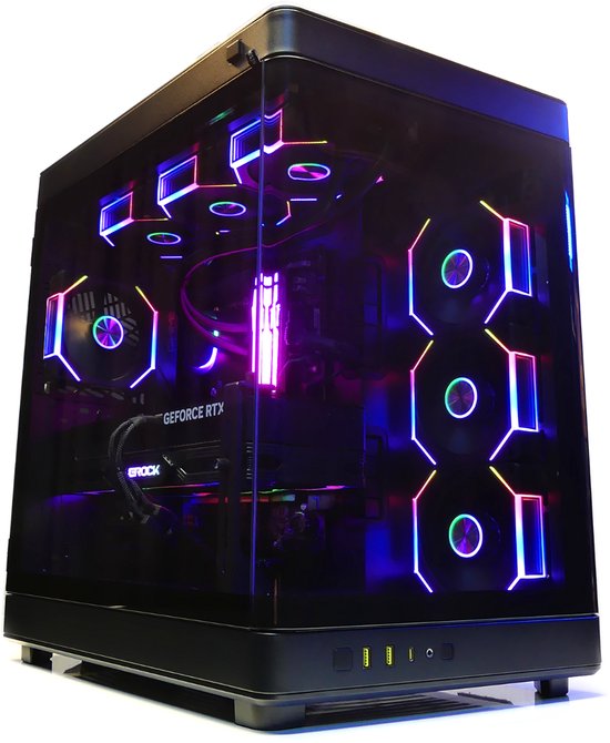 BitBull Ryzen 7 7800X3D 8-Core Extreme Game PC - RTX 5080 16GB - 32GB ...