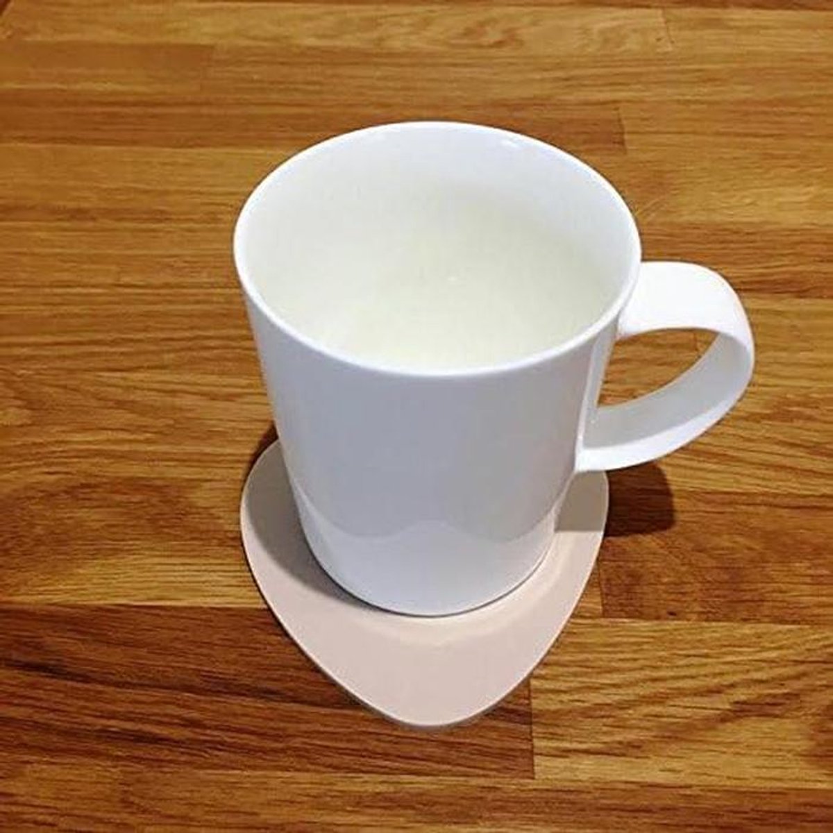 Onderzetters Set - Drankmatjes - Bescherming Tafel - Pebble Vorm - Latte