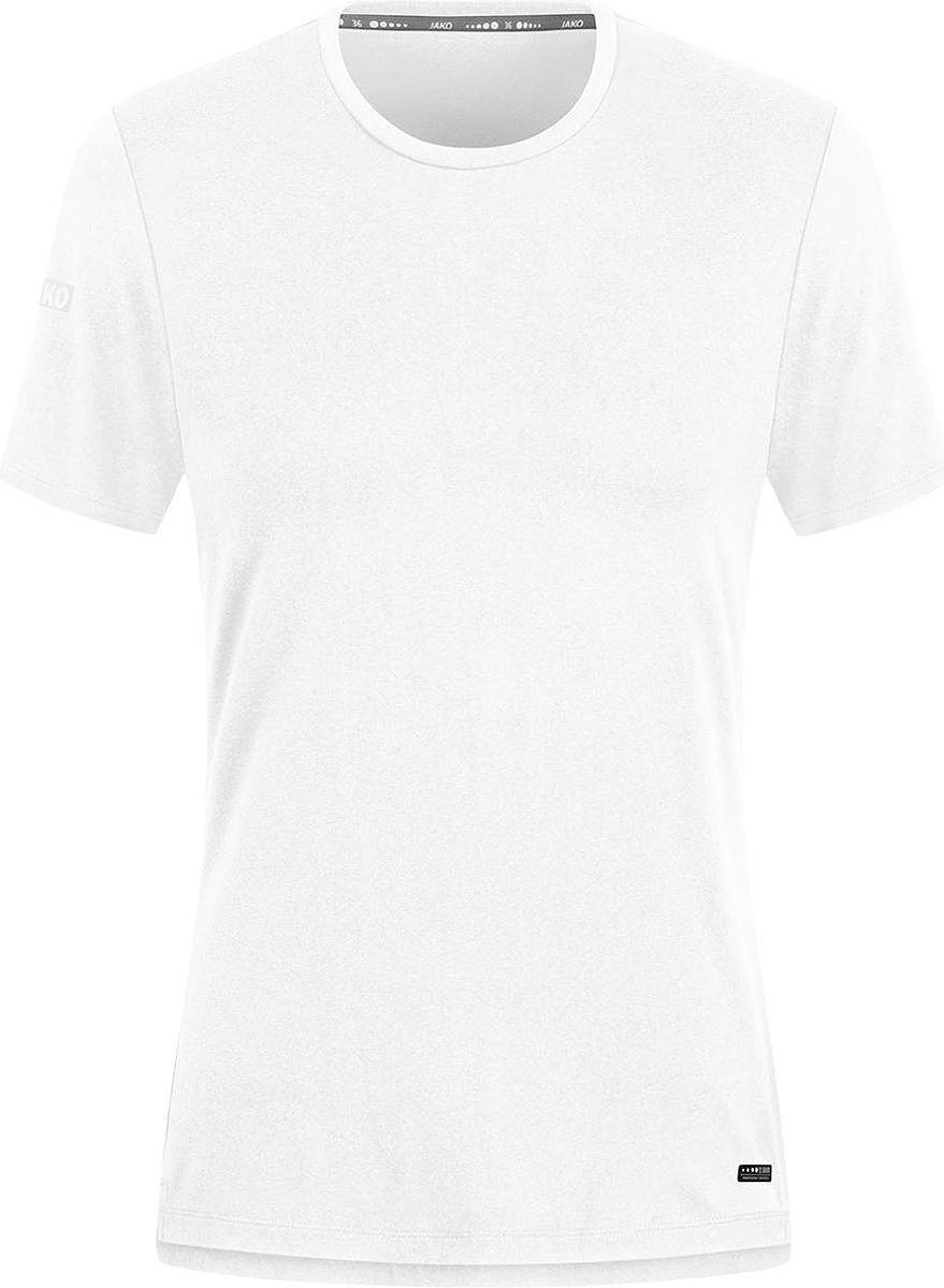 Jako Pro Casual T-Shirt Dames - Wit | Maat: 40