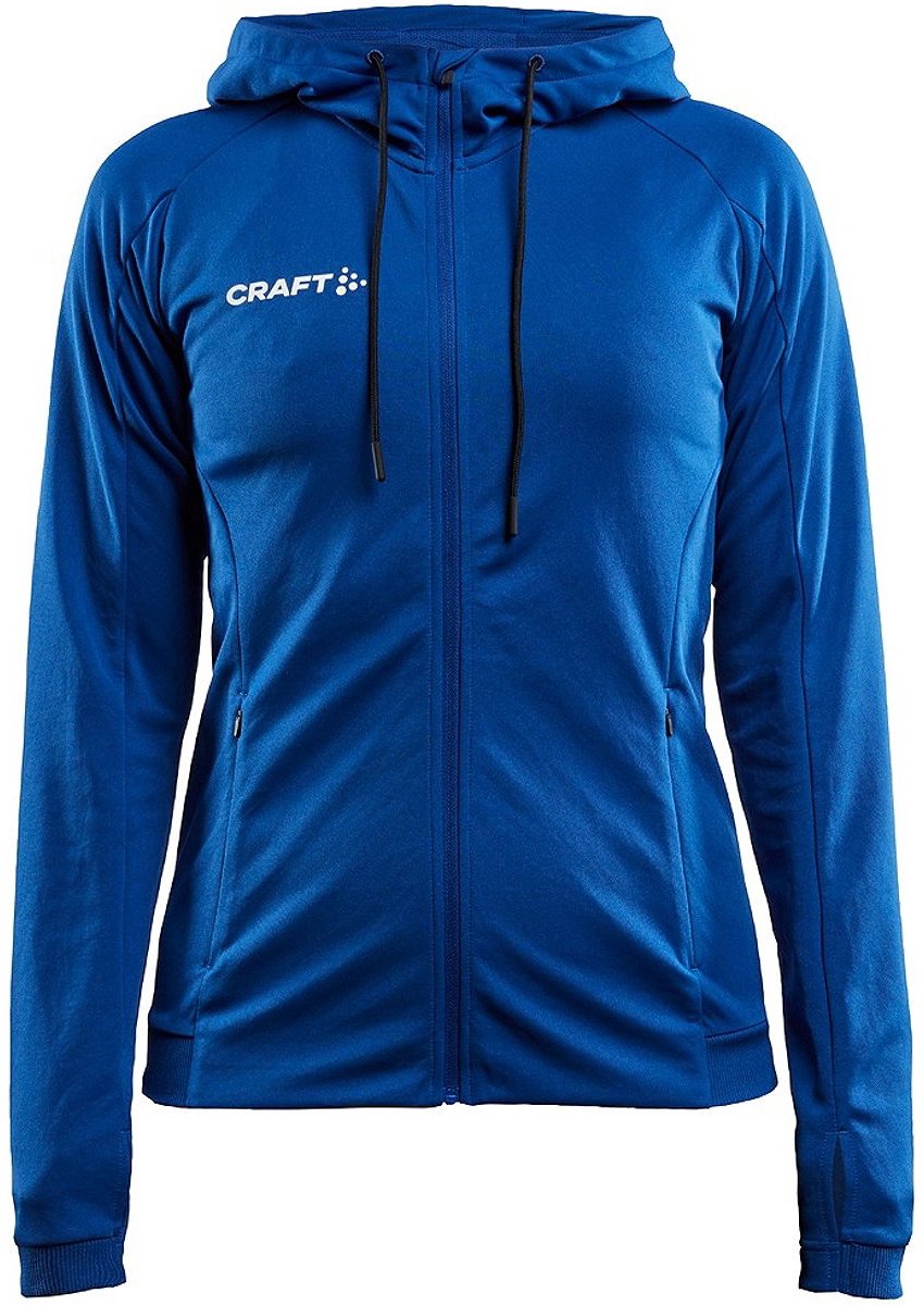 850x1200.jpg Craft Evolve Jas Met Kap Dames - Royal | Maat: XL - Afbeelding 1