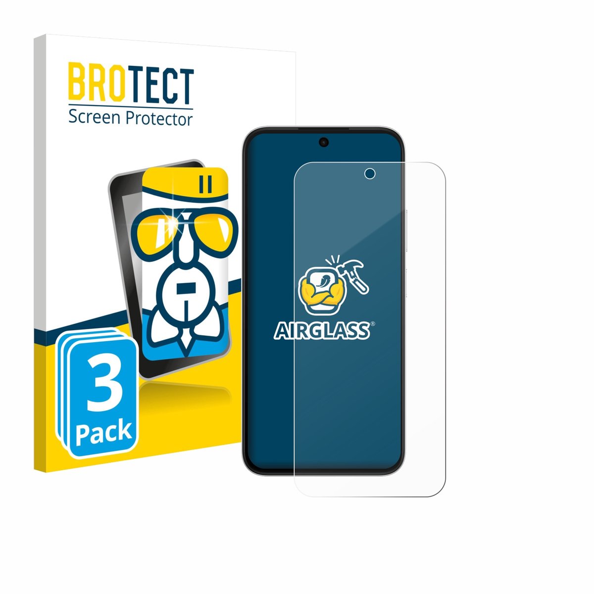 Screenprotector 3 Stuks voor Oppo A6s 5G Beschermglas transparant