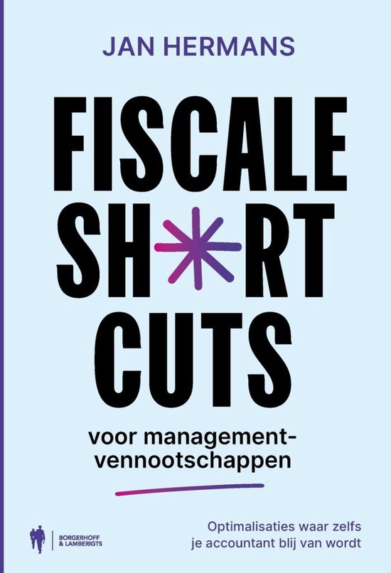 Fiscale shortcuts voor managementvennootschappen - cover