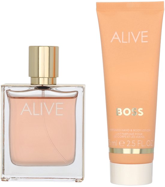 Hugo Boss Alive Geschenkset Eau de Parfum Spray 50ml + Bodylotion 75ml 125 ml