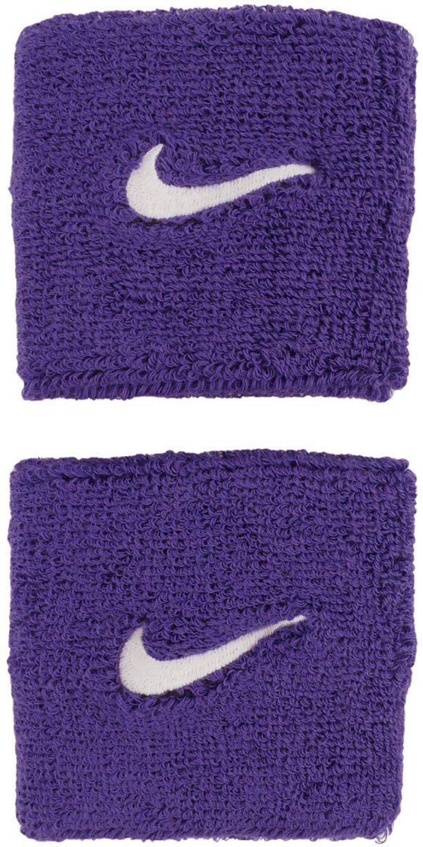 Nike Frotki na Hand Swoosh Wristbands 2 stuks N1012405588OS Paars