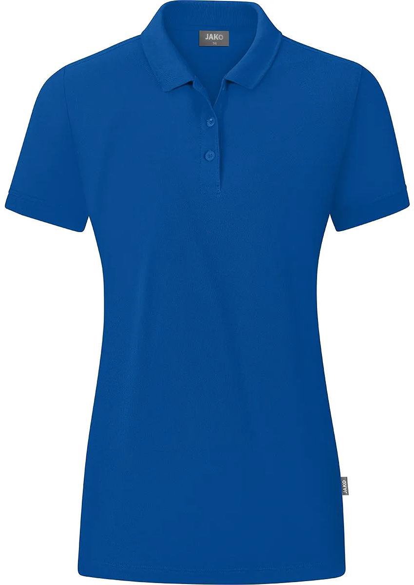 Jako Organic Polo Dames - Royal | Maat: 40