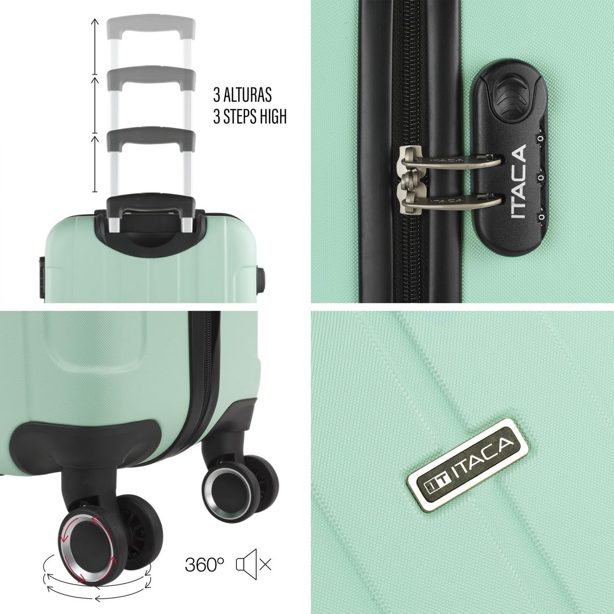 Lichte en Stevige Toilet- of Make-up Tas Koffer - ABS Schoen- en Beautykoffer