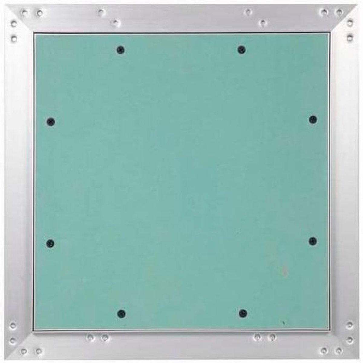 Vierkante Deurklep van Aluminium 20x20 cm - Standaard Model