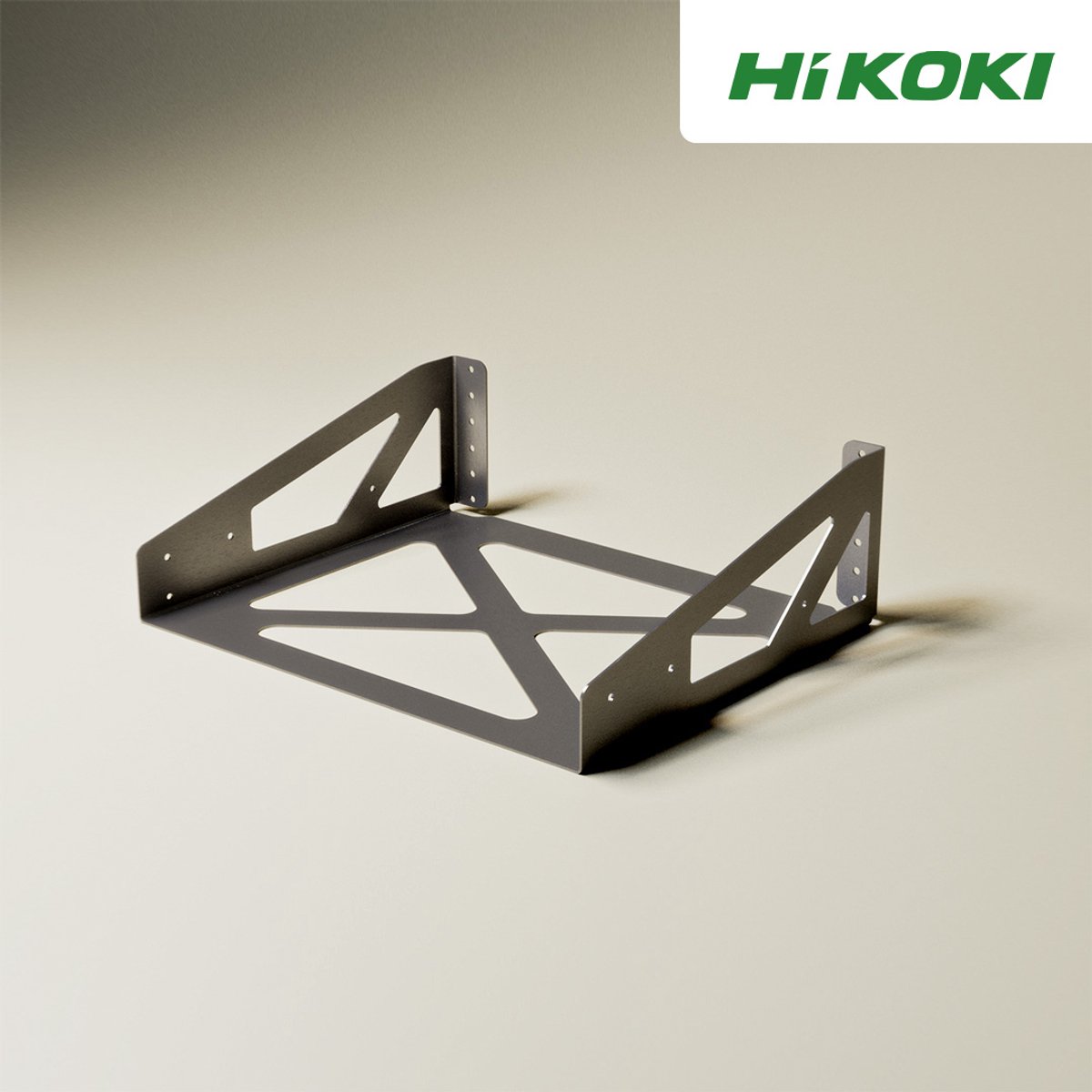 Stackwell Bracket - Gereedschapskist Houder voor Hikoki Systainer - Pull out Toolcase-Bracket - Opbergsysteem - Gereedschapskofferhouder voor muur & wandmontage - Thermisch verzinkt staal - Roestvrij en duurzaam- Schroeven inbegrepen