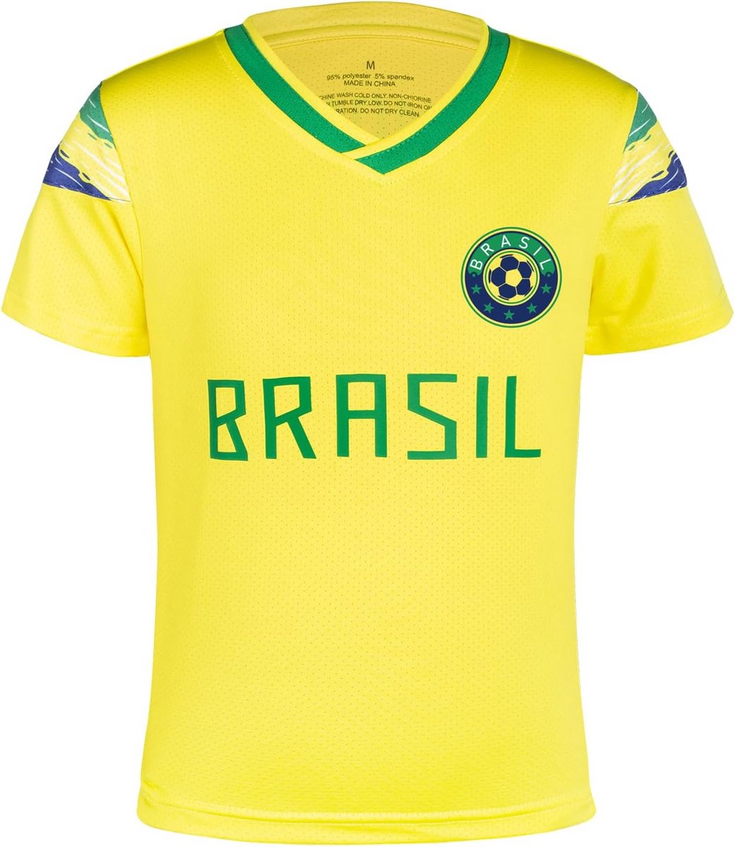 Voetbalshirt Set voor Jongens en Volwassenen - Oefenuniformen in Diverse Maten (XS-3XL)