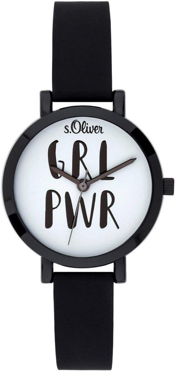 Analoog Kwartshorloge voor Meisjes met Siliconen Band - Stijlvol en Comfortabel