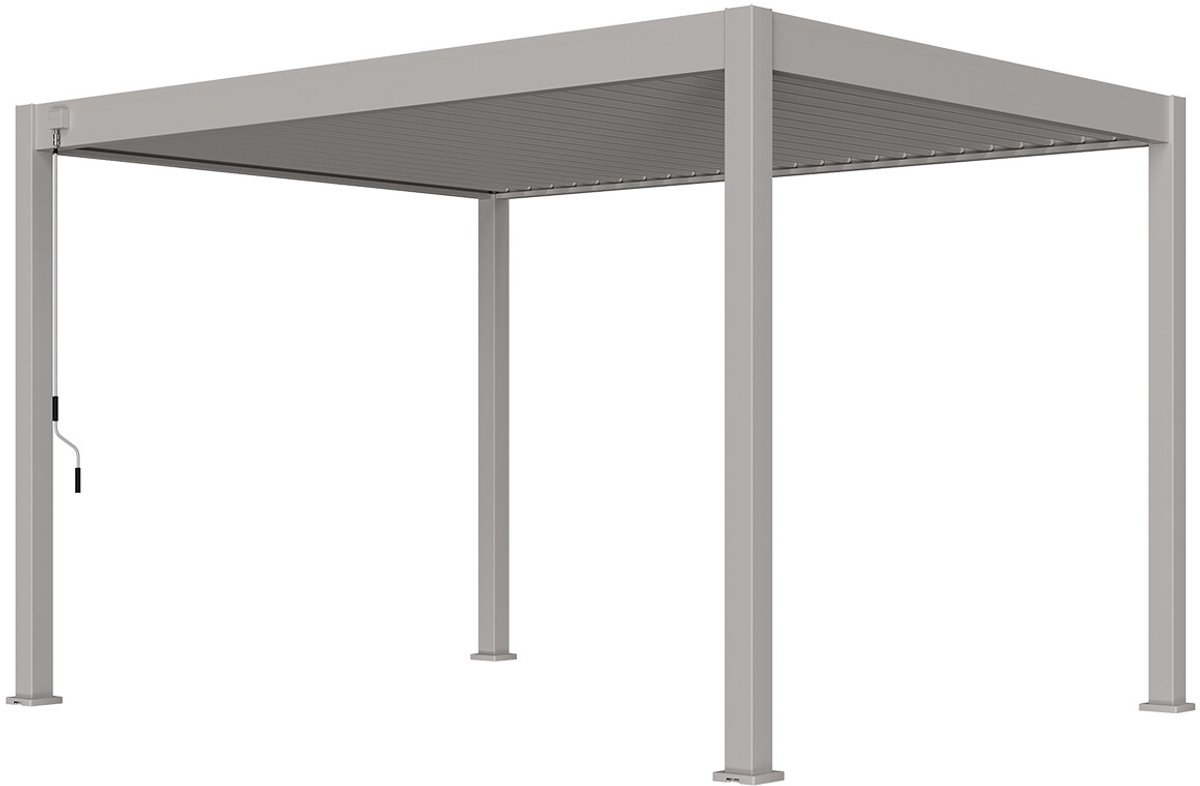 Garden Impressions Pergola bioclimatic tuinpaviljoen 300x400xH255 cm - zand