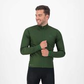 Rogelli Essential Heren Fietsjack Winter - Waterafstotend - Groen