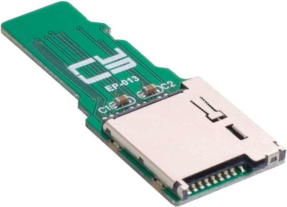 Micro SD Kaartverlenger voor SD/SDHC/SDXC - Flexibele Extender Kabel