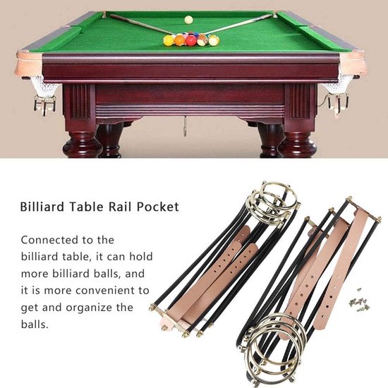 CHENNAN 10 Stuks Biljart Trainingshulpen – Balpositiemerkers Voor Precisie En Spiergeheugen, Geschikt Voor 8-ball En Andere Keusporten